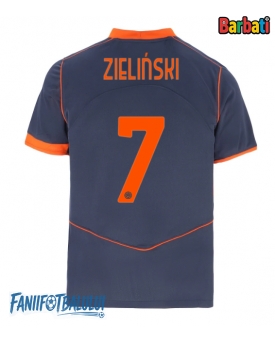Inter Milan Piotr Zielinski #7 Tricou Fotbal Replică 2025-26 Barbati Treilea